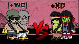 MINI MILITIA: |+WC|  vs +XD CLAN WAR | VPR Gaming