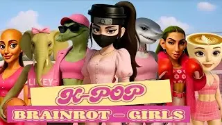 BRAINROT GIRLS / K-POP x ITALIAN BRAINROT x PATAPIM | Official Music Video
