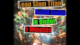 Leap Slam Titan in Under 5 Minutes - Path of Exile 2 Build Guide