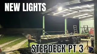 Кастомный прицеп Stepdeck Gooseneck PT 3 и новые прожекторы от HyperLite LED