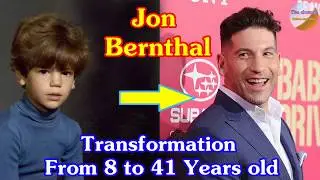 Jon Bernthal transformation from 8 to 41 years old