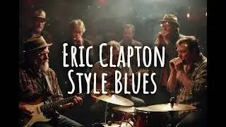 Eric Clapton Blues Guitar 🎸  Late Night Bar #music