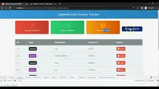 PHP Expense Tracker