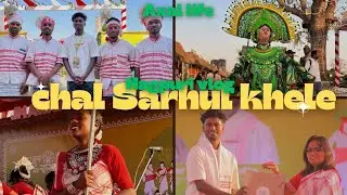 AXAL LIFE - CHAL SARHUL KHELE | SARHUL PURV SANDHYA | NAGPURI VLOG | 2025