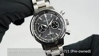 Seiko Prospex Speedtimer SRQ037J1 (Pre-owned)