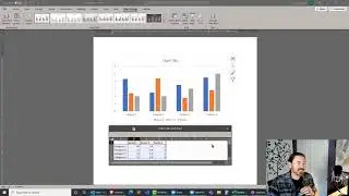 Добавление и редактирование диаграмм Excel в документе Word