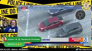 Live Police Chase FIRST!