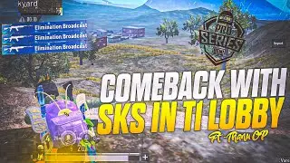 ✨ COMEBACK WITH SKS IN T1 LOBBY 🔥 PUBG LITE COMPETITIVE 60FPS MONTAGE 😈 |OnePlus 9R,9,8T,7,7PRO,NORD