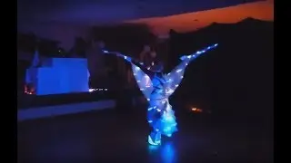 LED und Schwarzlichtshow DELiGHTFUL S.W.A.P. Sabrina Wolfram ART PROJECT