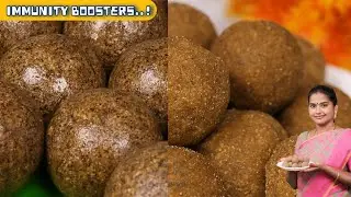 சத்தான லட்டு வகைகள் வீட்டிலேயே செய்யலாம்! | Healthy Laddu Combo Recipe in Tamil