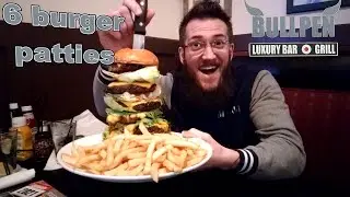 Bullpen Bar & Grill's Burger Challenge