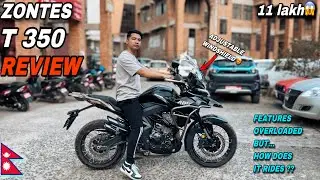 Zontes T350 Review in Nepal🇳🇵: Features Overloaded & Expensive But How Does It Rides🤔??