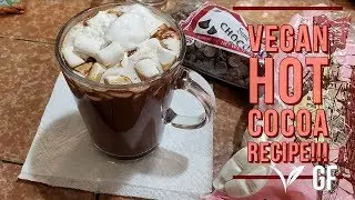 THE BEST VEGAN HOT COCOA EVER l gluten free