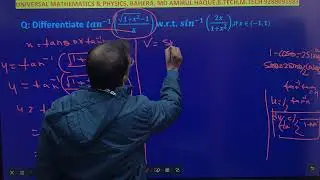 Differentiate tan^-1[√(1+x^2) -1]/x w.r.t. sin^-1(2x/1+x^2)If x£(-1,1)