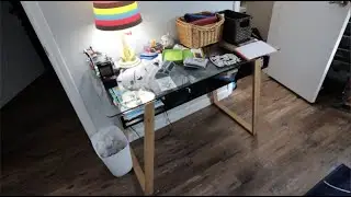Best Writing Desk? | Modern Work Table with Glass Top Unboxing