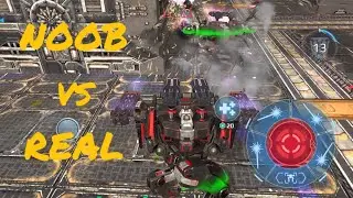NOOB vs REAL - DREADNOUGHT - War Robots