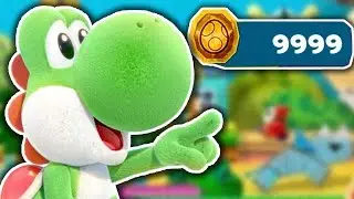 How to Farm Infinite Coins EASY in Yoshi's Crafted World (AFK Method)