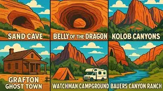 Utah Adventures – Sand Cave, Belly of the Dragon, Kolob Canyons, Grafton Ghost Town, and more