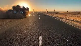 Car Crash using madcar and tyflow #shorts