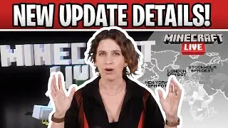 Minecraft Live 1.17/1.18 Update Details! Minecon Time & More!!!