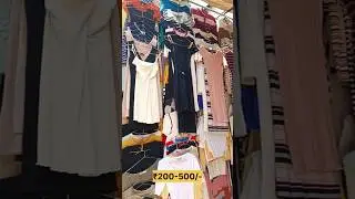 Sarojini Nagar Market Delhi | Sarojini Nagar Dresses Tops 😍 #sarojininagar #shorts #dress #tops