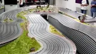 Biggest wooden Slot Car track in Europe - Berlin 70m