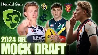 2024 AFL Draft - MOCK DRAFT! First look at the 2025 SuperCoach rookie class!