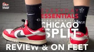 Everyday Essentials: Nike Dunk Low - Chicago Split (2023) - US Men's 7.5 - On-Feet & Review