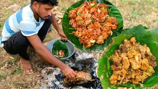 Chicken Patra Poda || Village Tribal Food 