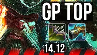 GANGPLANK vs IRELIA (TOP) | 10 solo kills, 66% winrate, Legendary, 16/4/15 | VN Diamond | 14.12