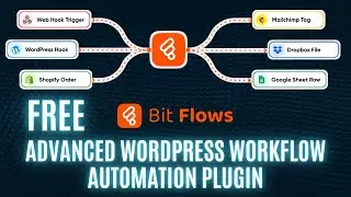Free Advanced WordPress Workflow Automation Plugin | Bit Flows Tutorial