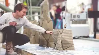 Vertico Concrete Printing for Mars - TUDelft, European Space Agency