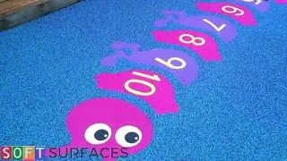 Pre School Play Area Surfacing in Wigan, Greater Manchester | Wetpour Play Area