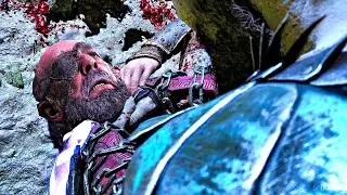 Кратос и Атрей убивают Одина, битва с боссом (God of War Ragnarok) 4K ULTRA HD