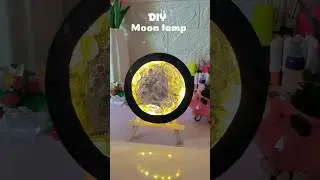 DIY moon lamp ✨#shorts #diy #craft #craft #handmade #viralshort
