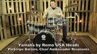 Yamaha Rock Tour Shell Pack, Textured Smoke Burst, barely used