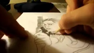 Drawing Timelapse - Catching Fire