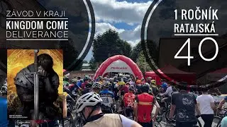 1 ročník Ratajská 40. 🚵‍♀️ Závod v kraji Kingdom Come: Deliverance.😀