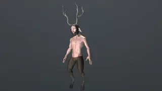 Horned God - Cernunnos - Full Character Pipeline