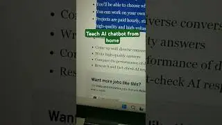 Earn $20/hr - Data Entry Job for AI Development | Part-time/ Full-time Remote job from home job