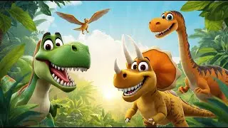 Fun Dinosaur History 🦖 |Kids Cartoon Animation #Kids