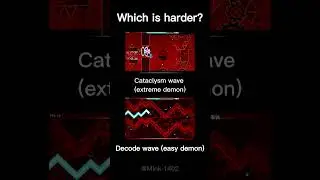 Decode wave is INSANE 😱😱😱 #geometrydash #gd #cataclysm #decode #memes #meme