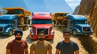 🔴 LIVE NOW | Extreme Mountain Trucking Multiplayer | Volvo FH16 Heavy Load Challenge 🚚💥|