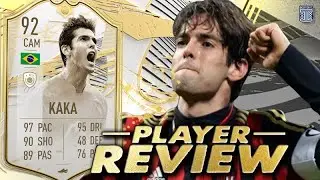 SAMBA SHOW!🤩 92 ICON SWAPS PRIME ICON MOMENTS KAKA PLAYER REVIEW FIFA 21 ULTIMATE TEAM
