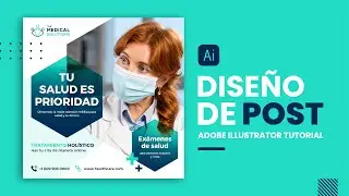 ILLUSTRATOR – Como crear una imagen para INSTAGRAM/FACEBOOK POST || Redes Sociales || TUTORIAL