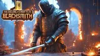 Эта игра про кузнечное дело просто УДИВИТЕЛЬНАЯ | Medieval Crafter: Blacksmith | Эпизод 1