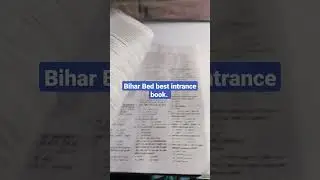 how to prepare of best Bihar B.Ed book. #B.ED |