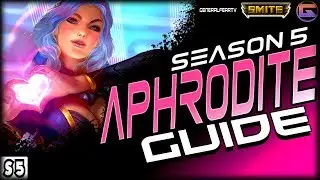 Smite - Aphrodite Guide Season 5 +400HRS Aphro Main!