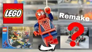 Recreating LEGO Spider-Man Set 4853 from 2004!