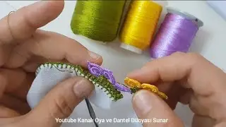 2817 - ibibikli Fıstıklar Tığ Oyası Yapımı